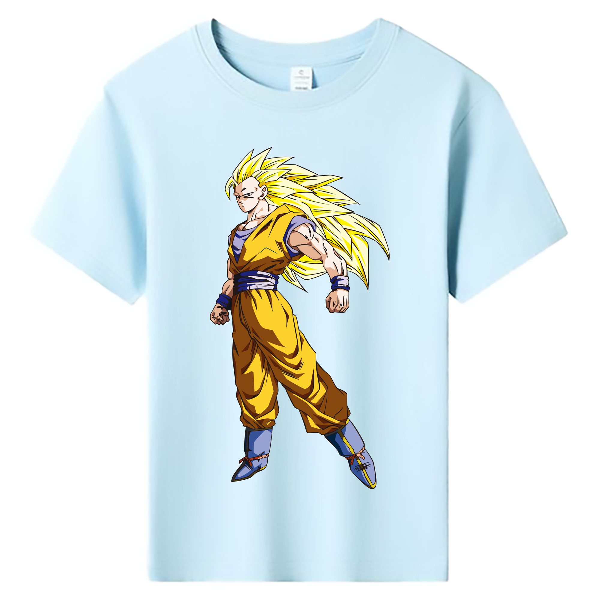 （画像用） ドラゴンボール 孫悟空（そん ごくう）Son Goku カカロット DRAGON BALL Kakarotto 綿100％キッズTシャツ（フロントプリント）